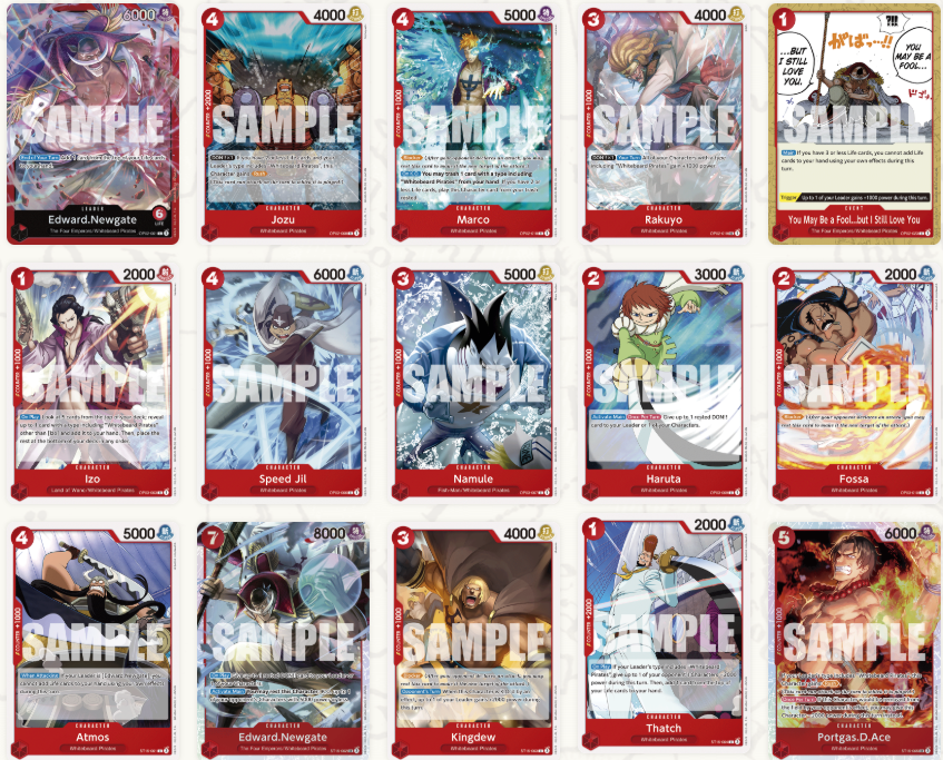 STARTER DECK 15: Red - Edward.Newgate (ST-15) (SOLO DECK)