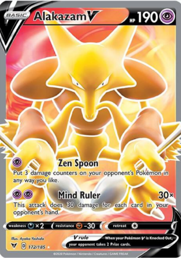 Alakazam V (Full Art) - SWSH04: Vivid Voltage (SWSH04)