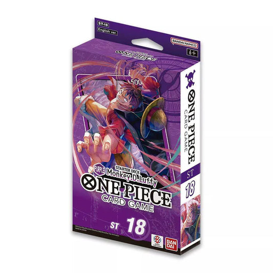 STARTER DECK 18: Purple - Monkey.D.Luffy (ST-18) (SOLO DECK)